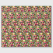 フロップをぶらぶら下げるカエル ラッピングペーパー (フラット)