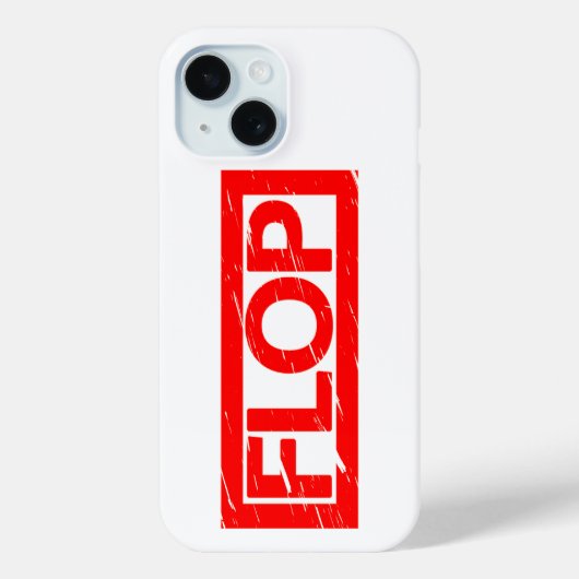 フロップスタンプ Case-Mate iPhoneケース (裏面)