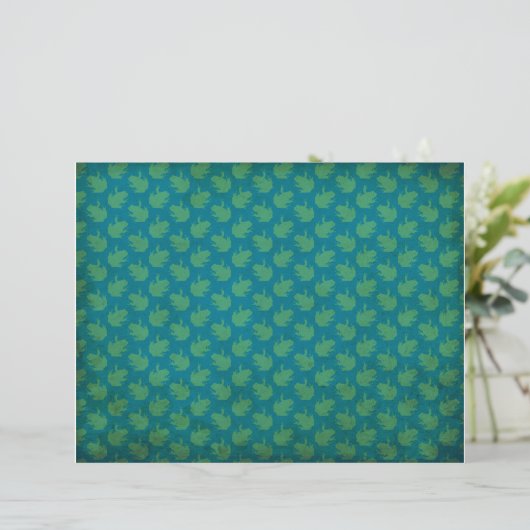 フロッ動揺してグパターン（の模様が）あるスクラップブック紙 (スタンド正面)