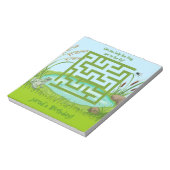 フロッ救済グが迷路誕生日ノートパッドを飛ぶ ノートパッド (回転)