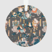 フロッ日本のグ浮世絵 オーナメント (裏面)