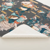 フロッ日本のグ浮世絵 シェルパブランケット (3/4)