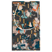 フロッ日本のグ浮世絵 スモールペーパーバッグ (裏面)