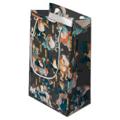 フロッ日本のグ浮世絵 スモールペーパーバッグ (裏面アングル)