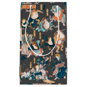 フロッ日本のグ浮世絵 スモールペーパーバッグ (正面)