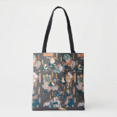 フロッ日本のグ浮世絵 トートバッグ (正面)