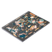 フロッ日本のグ浮世絵 ノートブック (左側)