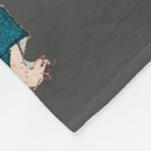 フロッ日本のグ浮世絵 フリースブランケット (角)