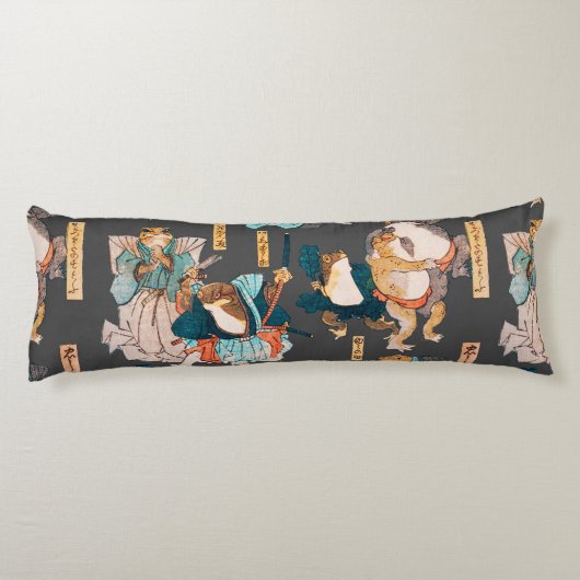 フロッ日本のグ浮世絵 ボディピロー (裏面)