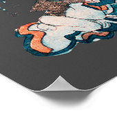 フロッ日本のグ浮世絵 ポスター (角)