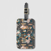 フロッ日本のグ浮世絵 ラゲッジタグ (正面縦)