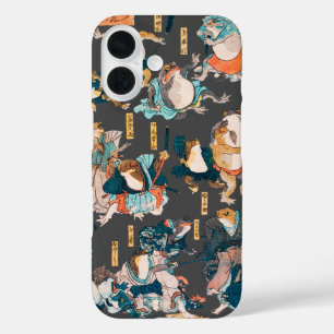 フロッ日本のグ浮世絵 iPhone 16ケース