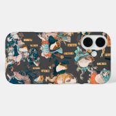 フロッ日本のグ浮世絵 Case-Mate iPhoneケース (裏面 (横))