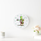 フロッ遊グズギタークカスタムロックカ絵画ラーズ ラウンド壁時計 (ホーム)