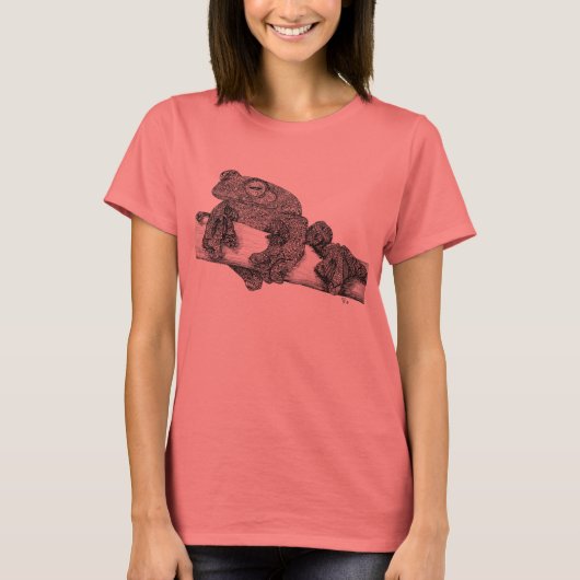 フロッ飛んでいるグレディースリンガーT Tシャツ (正面)