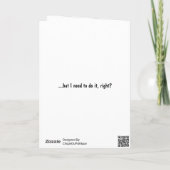 フロトゥス·メラニア·トランプ·フォおもしろいールド·クリスマス·カード シーズンカード (裏面)