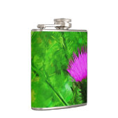 フロドマンズアザミムシ紫野草抽象芸術 フラスク (右)