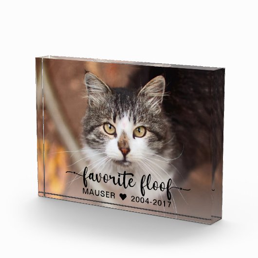 フロフお気に入りのペット記念写真 フォトブロック (右)