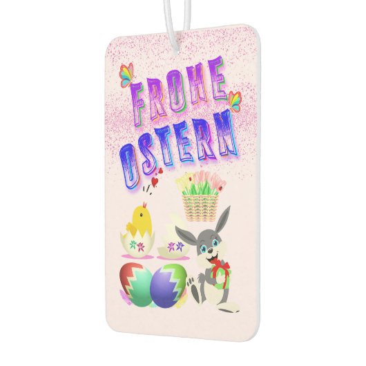 フロヘオスターン カーエアーフレッシュナー (左)