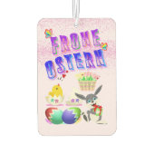 フロヘオスターン カーエアーフレッシュナー (裏面)