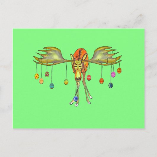 フロヘオスターン ポストカード (正面)