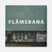 フロムスバナトレインノルウェー マグネット (正面)