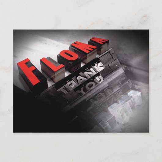 フロムミストありがとう ポストカード (正面)