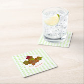 フロムリトルドング素朴リ秋の秋 スクエアペーパーコースター (インサイチュ)