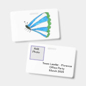 フロランスIDバッジ バッジ (正面＆裏面)