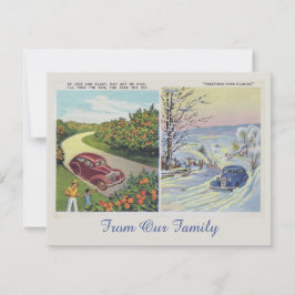 フロリおもしろいダからの挨拶フォトカード