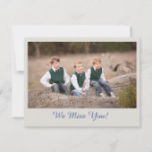 フロリおもしろいダからの挨拶フォトカード (裏面)