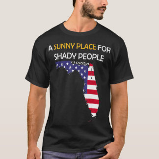 フロリおもしろいダの説明Shadyのための日当たりの良い場所 Tシャツ