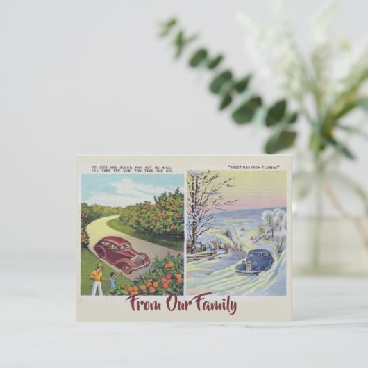 フロリおもしろいダカードからの挨拶 (スタンド正面)