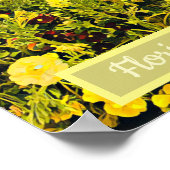 フロリアードキャンベラ花フェスティバル旅行プリント ポスター (角)