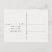 フロリカジュアルダビーチ結婚式日付の保存 案内ポストカード (裏面)