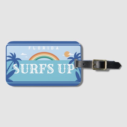 フロリカスタマイズダーを追い上げる ラゲッジタグ (正面横)