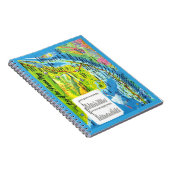 フロリカラフルダ鍵の地図 ノートブック (右側)