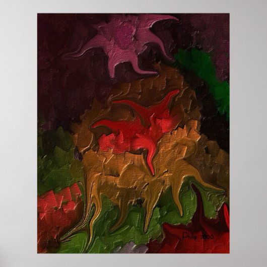 フロリスタタイル1 - 8 x10 ポスター (正面)