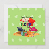 フロリダからのクリスマスプレゼント カード (正面)