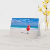 フロリダからのクリスマスプレゼント カード (黄色い花)