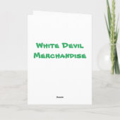 フロリダからのクリスマス応援 カード (裏面)