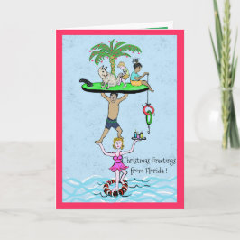 フロリダからのクリスマス・グリーティング カード