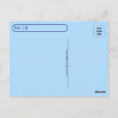 フロリダからのポストクロッシング挨拶ビーチ雪だるま ポストカード (裏面)