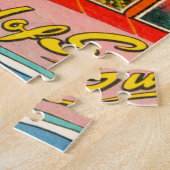 フロリダからの挨拶 ジグソーパズル (側面)