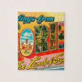 フロリダからの挨拶 ジグソーパズル (縦)