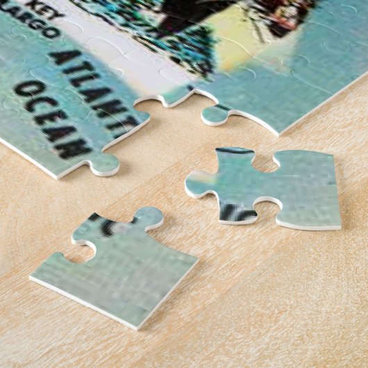 フロリダからの挨拶 ジグソーパズル (側面)