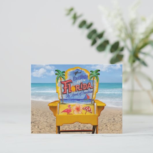 フロリダからの挨拶 ポストカード (スタンド正面)
