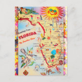 フロリダからの挨拶 ポストカード (正面)
