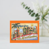 フロリダからの挨拶 ポストカード (スタンド正面)