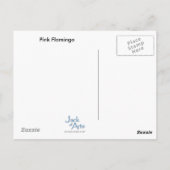 フロリダからの挨拶 ポストカード (裏面)